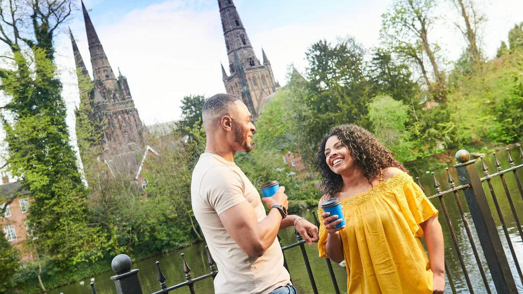 Couple at Minster Pool