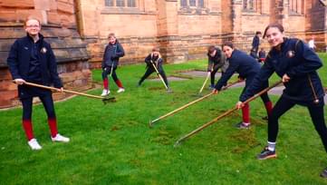 Lichfield Cathedral Spring Meadow Sowing 2