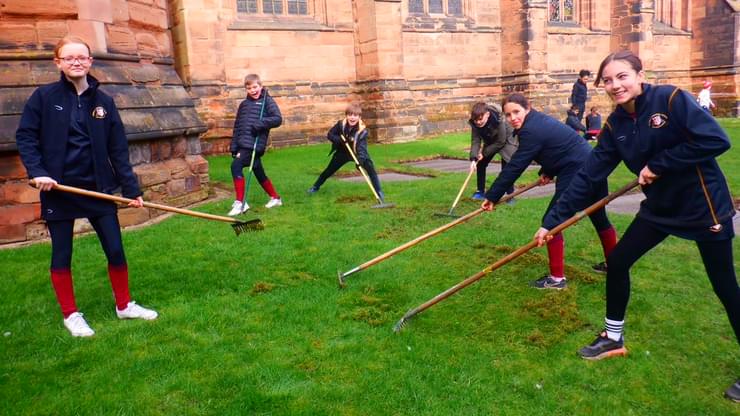Lichfield Cathedral Spring Meadow Sowing 2