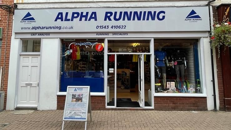 Alpha shop front